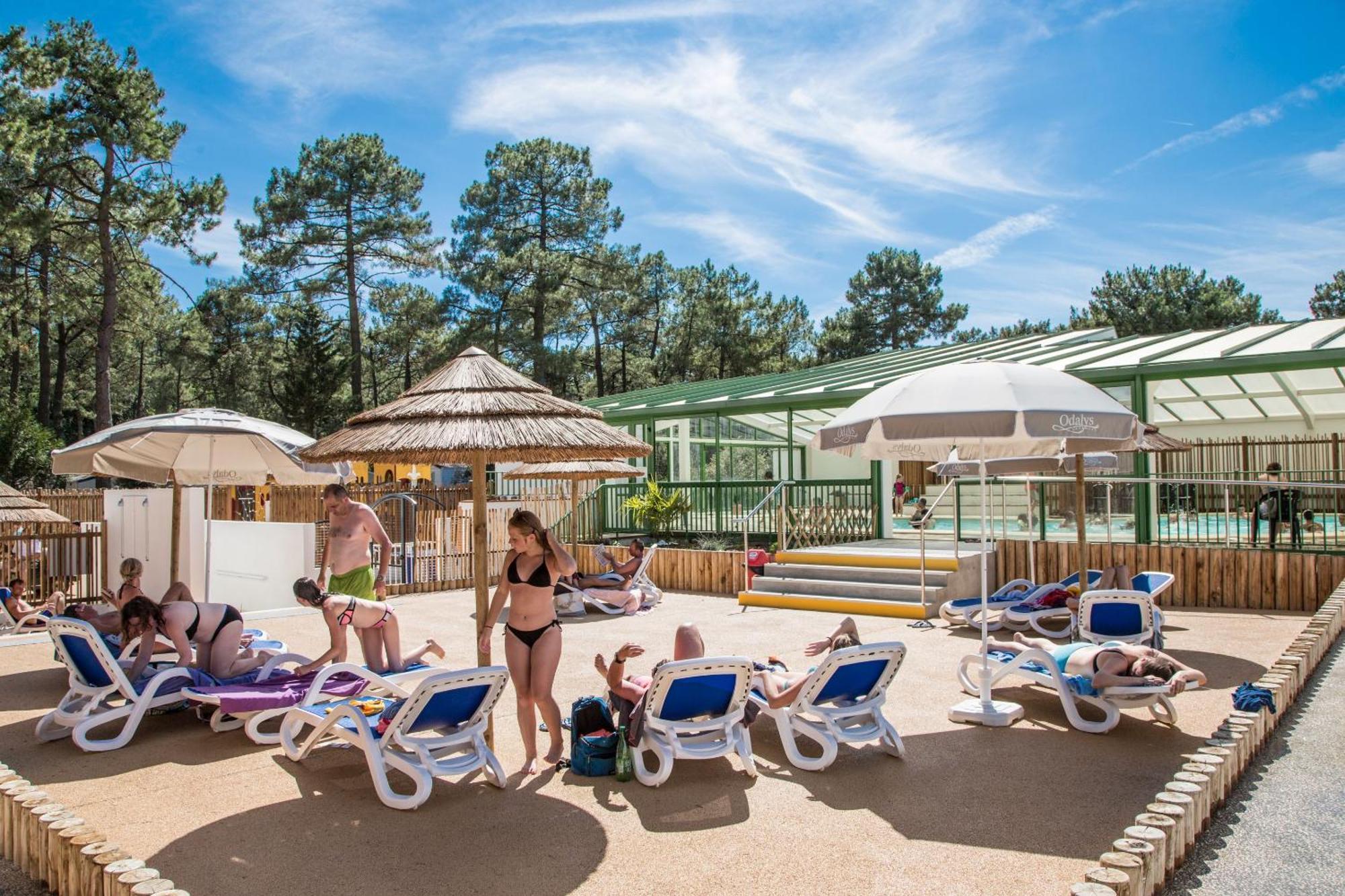 Domaine Residentiel De Plein Air Les Dunes ลุงวิลล์-ซัวร์-แมร์ ภายนอก รูปภาพ